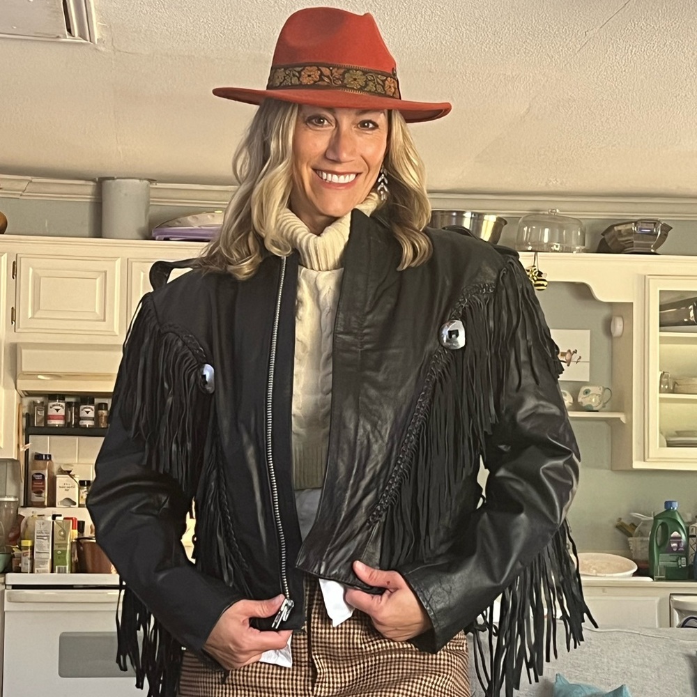 Heavy Motorcycle Fringe Jacket